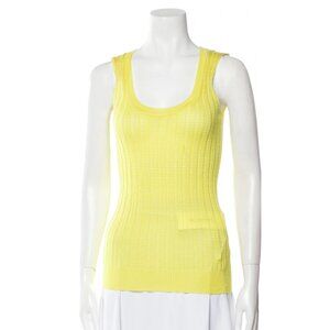 NWOT MISSONI Scoop Neck Tank - Yellow Small